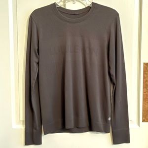 Lululemon Breeze By Long Sleeve in black.